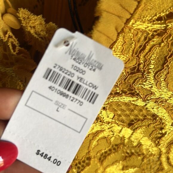 Alexis Yellow Mini Dress - Picture 8 of 13